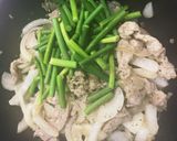 にんにくの芽と豚肉のバタースタミナ炒め作り方4写真