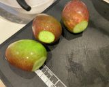 摘果マンゴーのアク抜き(初心者向け)作り方2写真