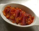5分で完成！マグロとキムチのチーズ焼き作り方1写真