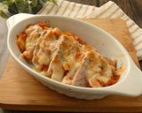 5分で完成！マグロとキムチのチーズ焼き作り方3写真