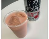 リッチな男梅サワーの飲むヨーグルト割り♡作り方2写真