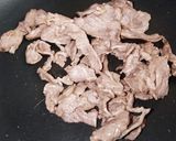 牛肉炒め 混ぜご飯 弁当用作り方1写真