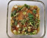 揚げナスとたっぷり薬味のピリ辛漬け作り方3写真