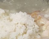 水菜鶏もも肉朝粥☆アジアン粥☆ダイエット作り方2写真