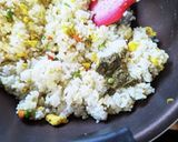 ほんのり中島菜が香る！中島菜麹チャーハン作り方5写真