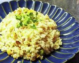 ほんのり中島菜が香る！中島菜麹チャーハン作り方6写真