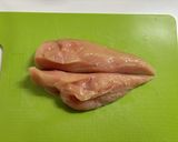 鶏むね肉のガラムマサラ七味から揚げ作り方1写真