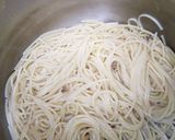 えびトマトクリームパスタ作り方1写真