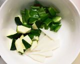 肉無簡単きな粉ごま赤味噌親子丼味野菜炒め作り方9写真