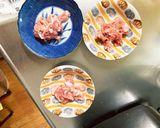 きな粉味噌ごま照り味豚こま大根青椒肉絲風作り方2写真