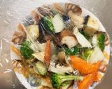 きな粉味噌ごま照り味豚こま大根青椒肉絲風作り方12写真