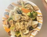 きな粉味噌ごま照り味豚こま大根青椒肉絲風作り方14写真