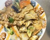 きな粉味噌ごま照り味豚こま大根青椒肉絲風作り方16写真