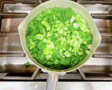 葉野菜のひじきチーズ和え作り方3写真