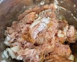 鶏ひき肉のしそバーグ作り方1写真