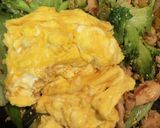 鶏肉と卵とレタスの塩ダレ炒め作り方6写真
