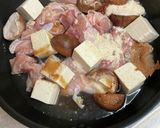 具を入れて煮るだけ＊坦々鶏キムチスープ作り方2写真