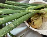 家庭菜園 新玉葉!野菜炒め作り方1写真