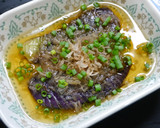 レンジで簡単！茄子の煮びたし　焼き下処理作り方4写真