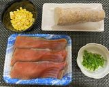 簡単！【鮭とじゃが芋のバター醤油炒め】作り方1写真
