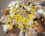 簡単！【鮭とじゃが芋のバター醤油炒め】作り方7写真