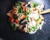 ナポリタンうどん作り方3写真