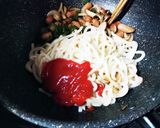 ナポリタンうどん作り方4写真