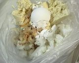 ちょこっと一品＊豆腐はんぺんふわふわ焼き作り方2写真