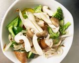 お一人様野菜たっぷりオイスター川柳風炒飯作り方7写真