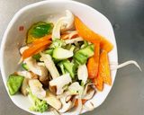 お一人様野菜たっぷりオイスター川柳風炒飯作り方8写真