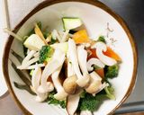 お一人様野菜たっぷりピリ辛キムチ味噌炒飯作り方7写真