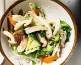 お一人様野菜たっぷりピリ辛キムチ味噌炒飯作り方8写真