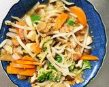 お一人様野菜たっぷりオイスター川柳風炒飯作り方12写真