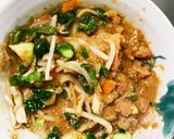 お一人様野菜たっぷりピリ辛キムチ味噌炒飯作り方13写真