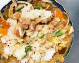 お一人様野菜たっぷりオイスター川柳風炒飯作り方16写真