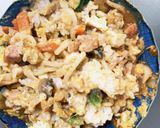お一人様野菜たっぷりオイスター川柳風炒飯作り方18写真
