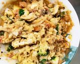お一人様野菜たっぷりピリ辛キムチ味噌炒飯作り方20写真