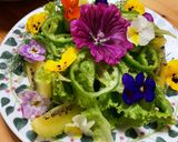 ビオラで華やか♡ グリーンサラダ作り方8写真