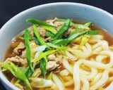 肉ネギうどん作り方8写真