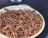 乾燥したぜんまいの戻し方メモ作り方26写真