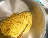 ツナの味噌中華風パスタフルーティー風味作り方6写真