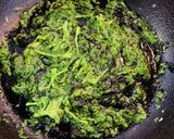 海苔とカラムシの蕎麦ジェノベーゼ作り方2写真