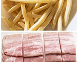 冷凍フラポと野菜ミックスのピザ風卵とじ作り方1写真