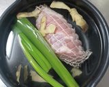 ゆで豚のパセリぽん酢作り方1写真