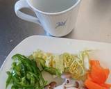 朝食用 超簡単野菜スープ作り方1写真