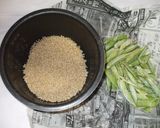 えんどう豆玄米炊込みご飯♪簡単作り方1写真