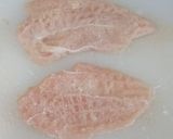 鶏ささ身のヒラヒラカツ作り方1写真