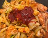 定番韓国料理！ チーズタッカルビ作り方4写真
