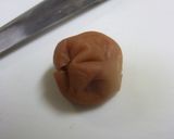 梅と温泉卵のパスタ作り方1写真