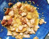 お一人様☆野菜たっぷり梅ポン味オムライス作り方4写真